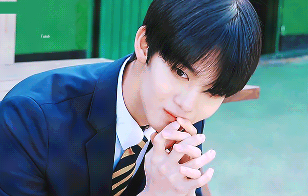 A moment captured by Bae Jinyoung's fan