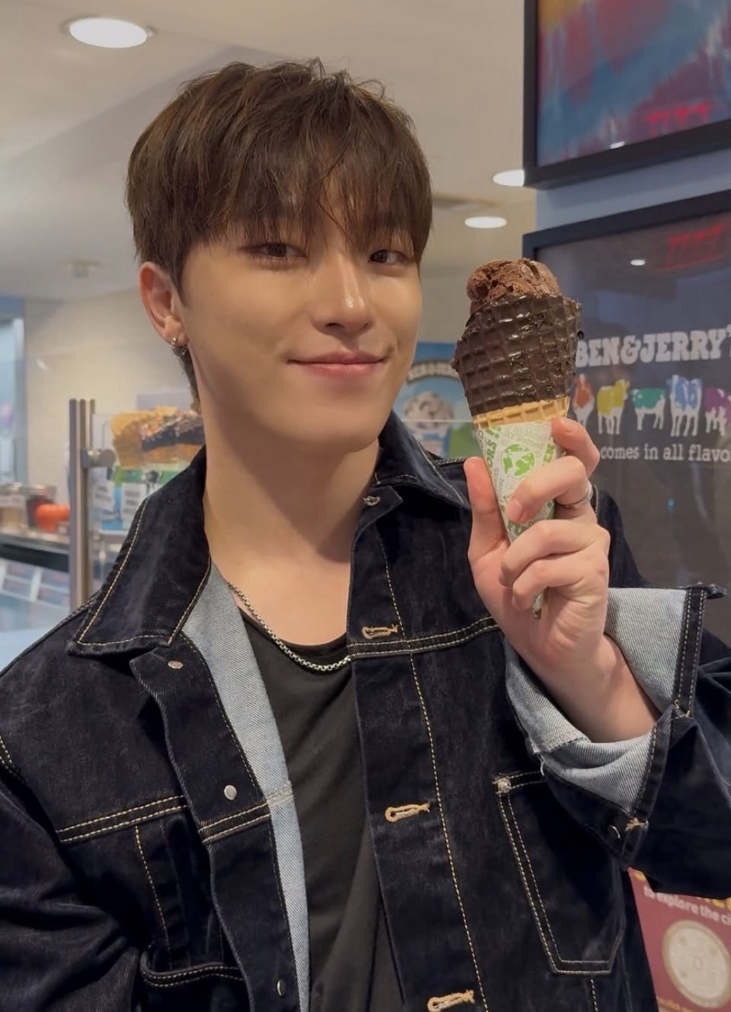 Recent activity shot of Dino (SEVENTEEN)