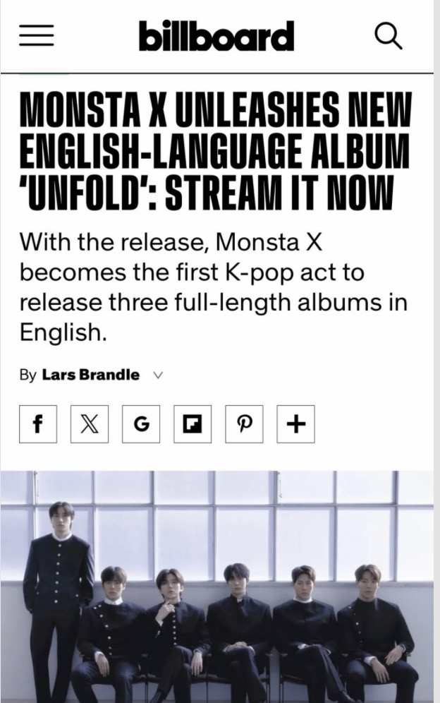 Momen yang diabadikan oleh penggemar MONSTA X