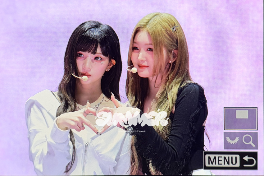 A moment captured by tripleS's fan