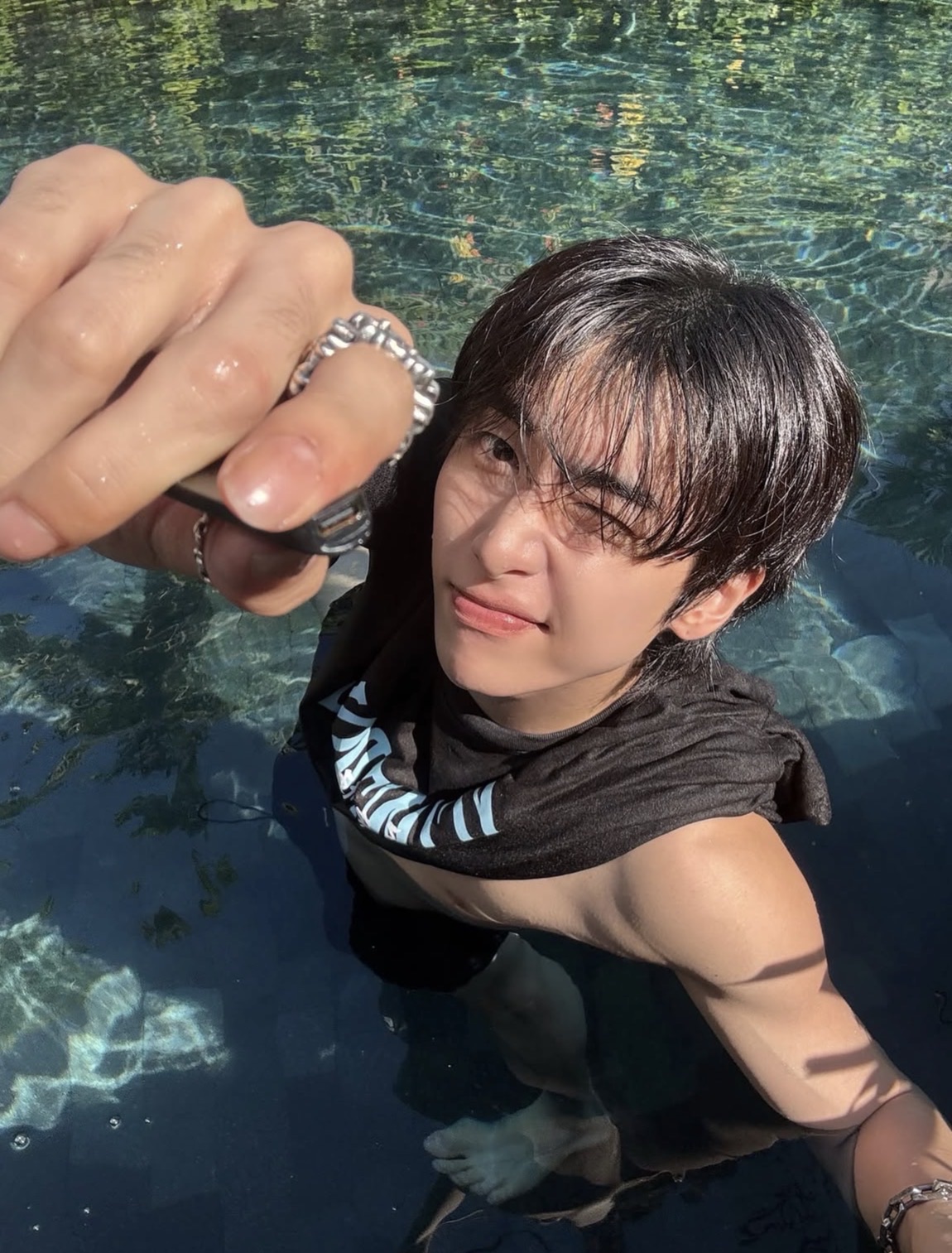 A moment captured by Xiao (UP10TION)'s fan