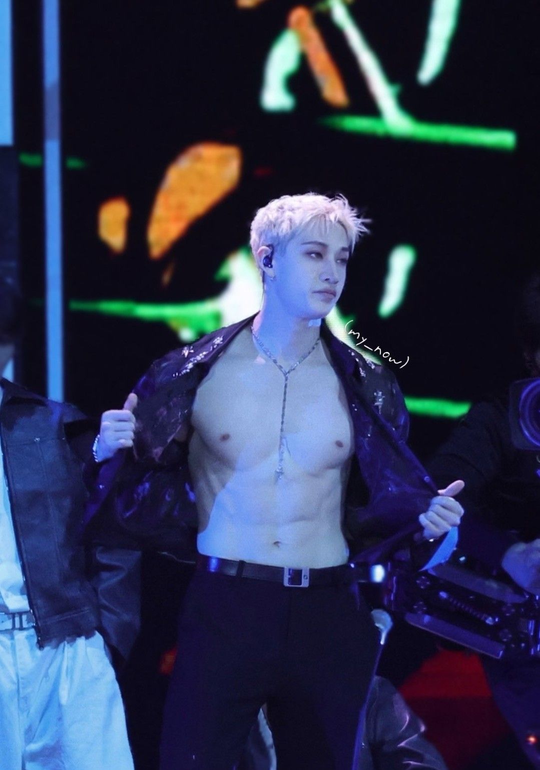 Behind-the-scenes cut of Bang Chan (Stray Kids)