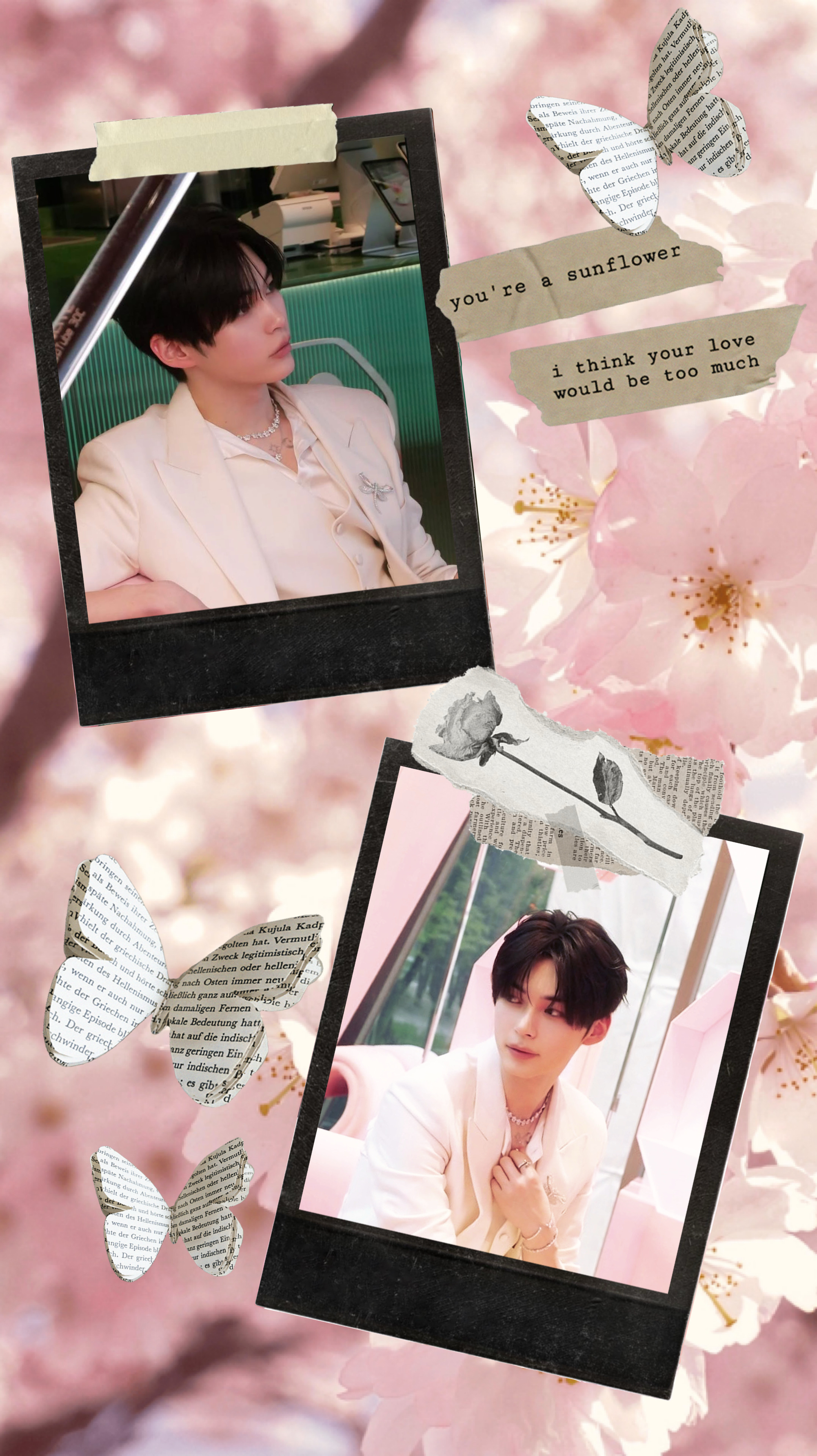 成韩彬 (ZEROBASEONE)粉丝亲手制作的特别壁纸