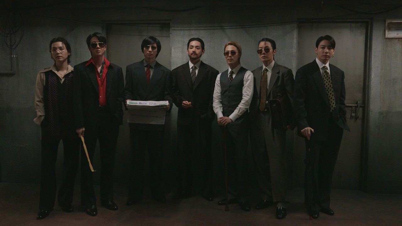 防彈少年團粉絲拍下的瞬間