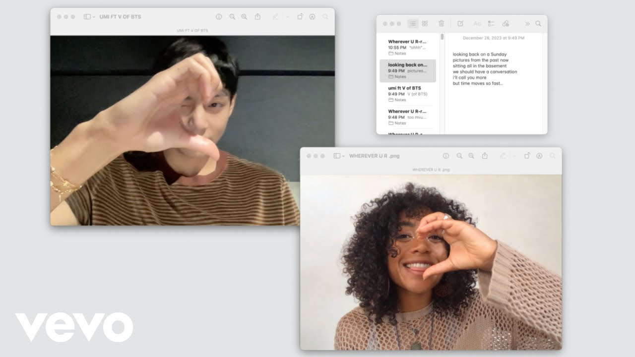 뷔 (방탄소년단) 최근 활동샷