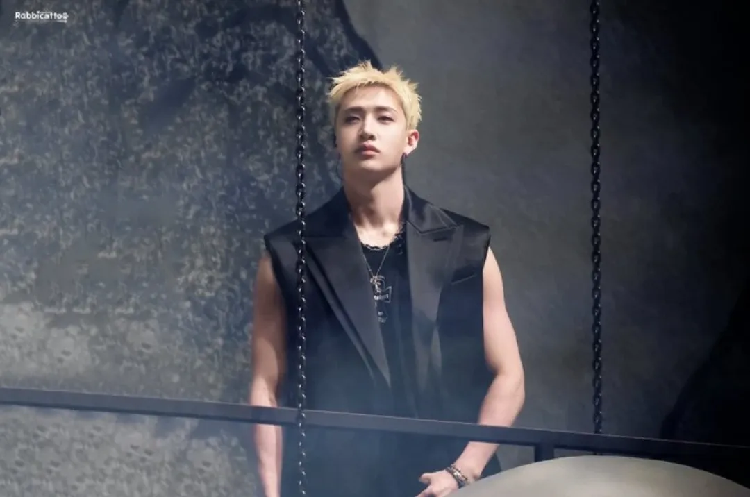 A moment captured by Bang Chan (Stray Kids)'s fan