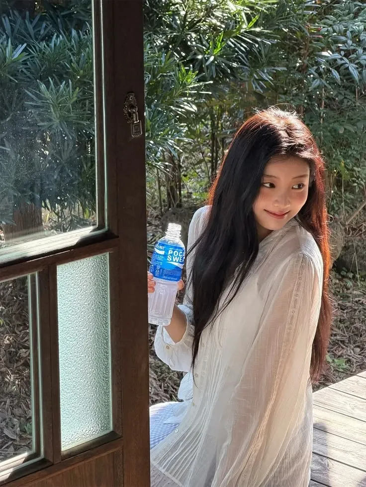 A moment captured by Wonhee (ILLIT)'s fan