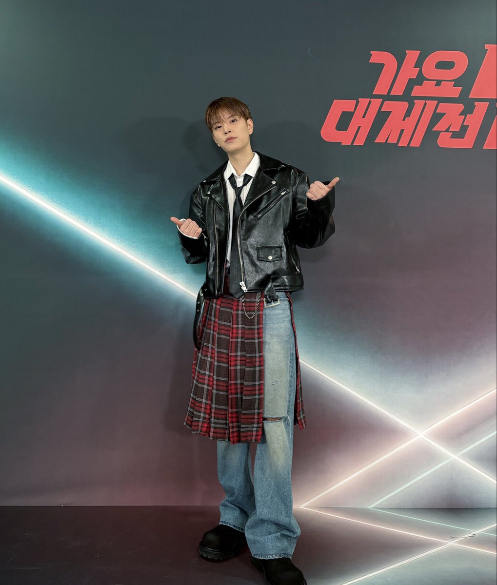 A moment captured by Stray Kids's fan