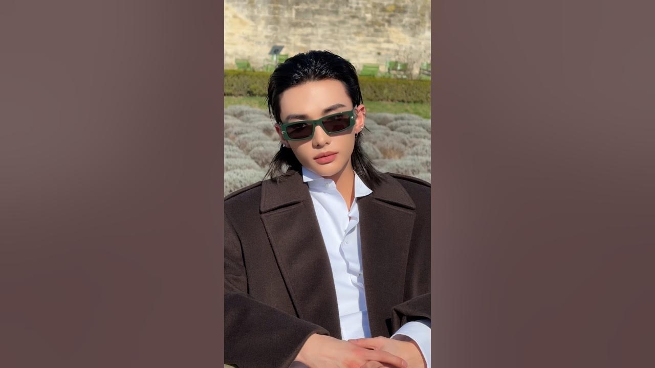 Recent activity shot of Hyunjin (Stray Kids)