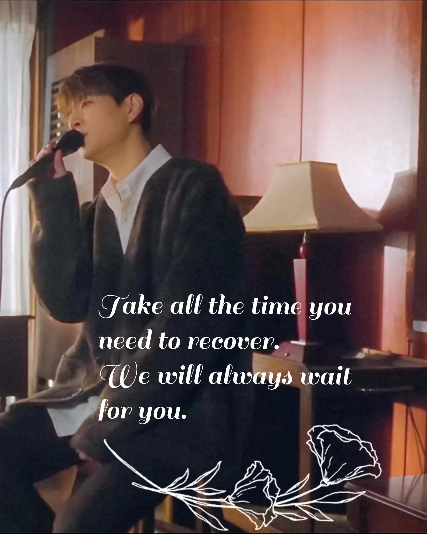 A moment captured by Seungmin (Stray Kids)'s fan