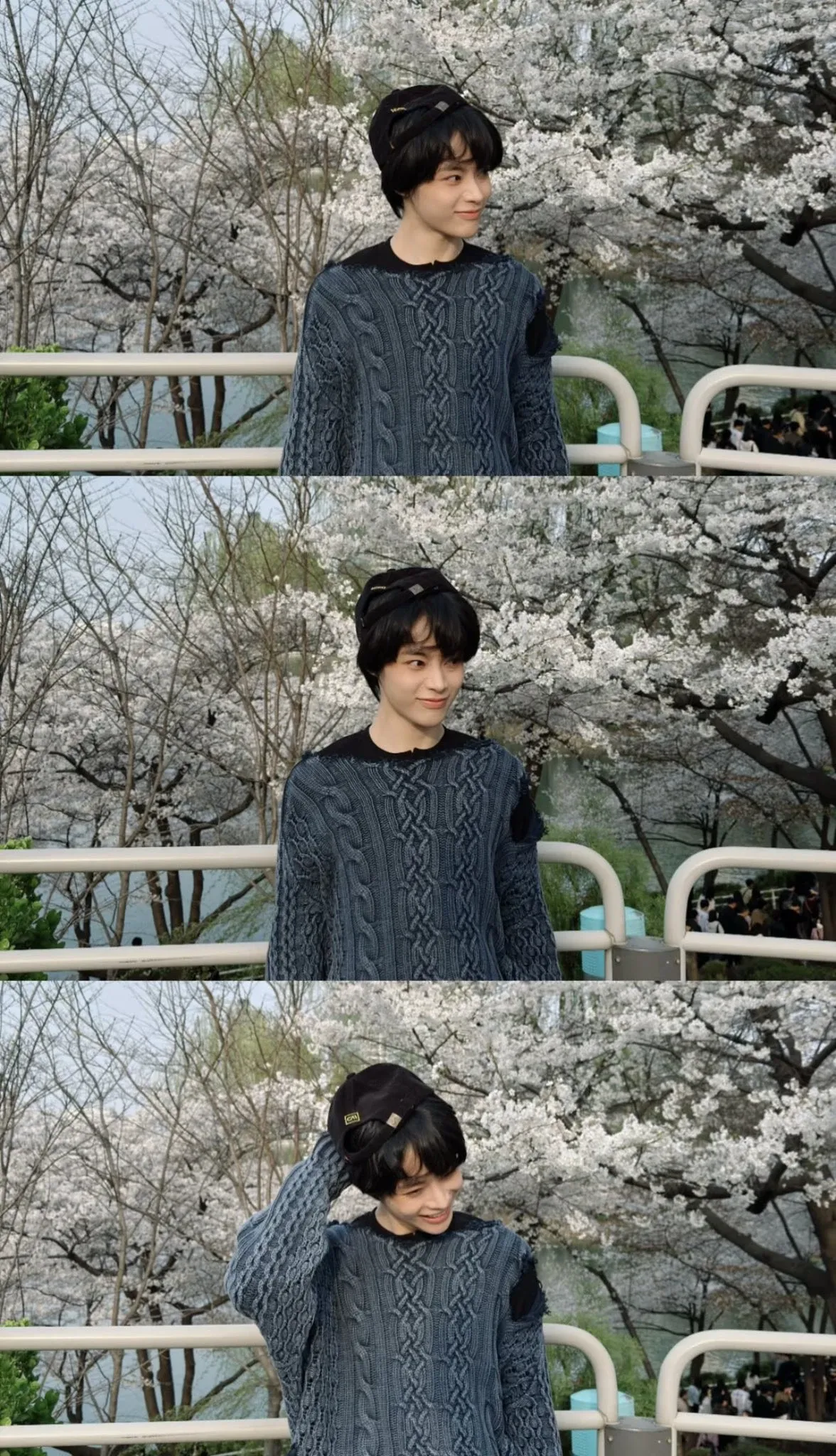 A heartfelt wallpaper shared by Hanbin (TEMPEST)'s fans