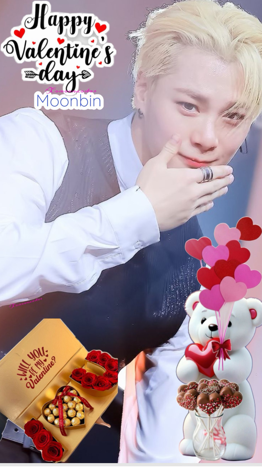 A moment captured by Moonbin (ASTRO)'s fan