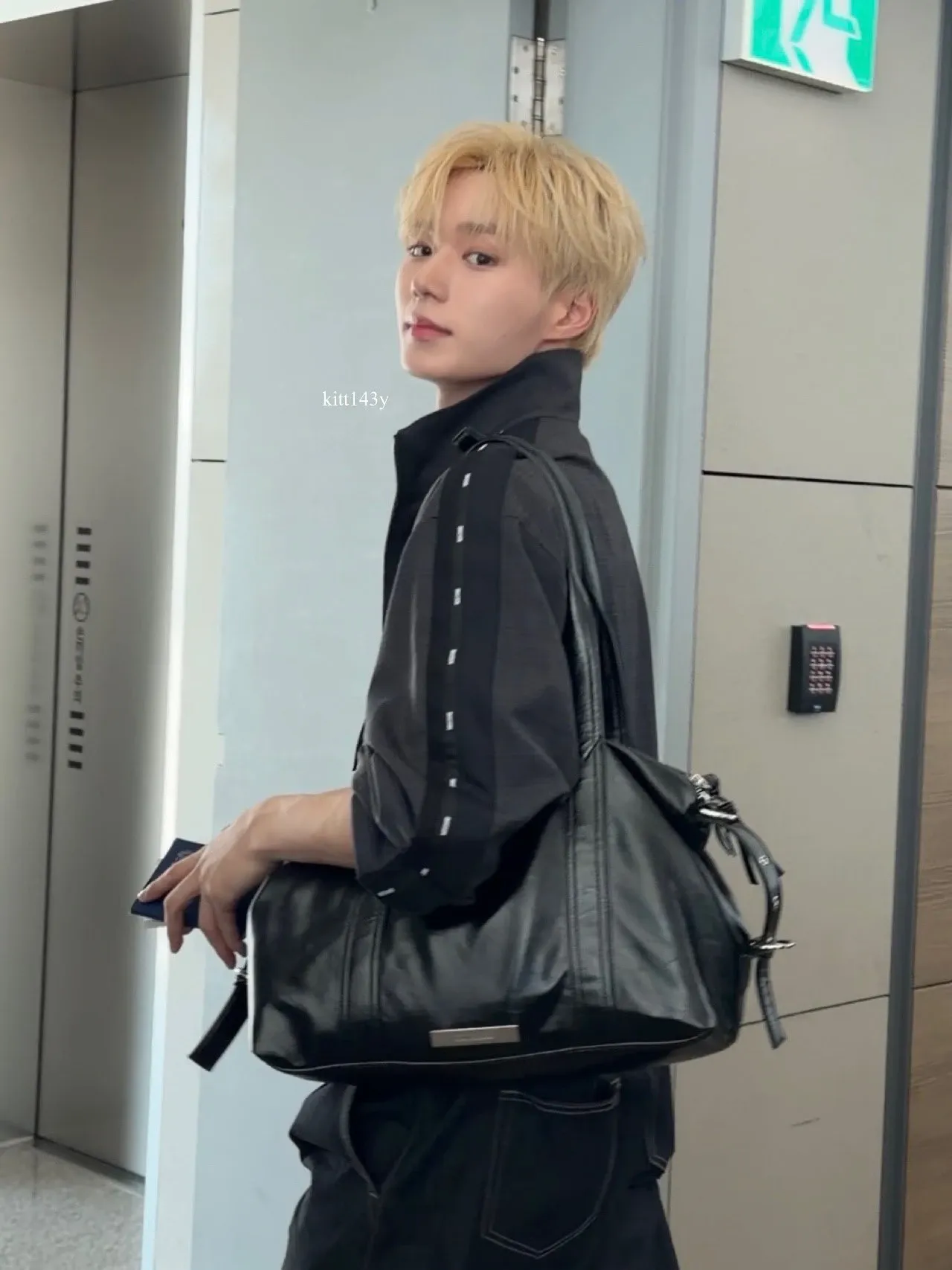 A moment captured by Kim Junseo (ALPHA DRIVE ONE)'s fan