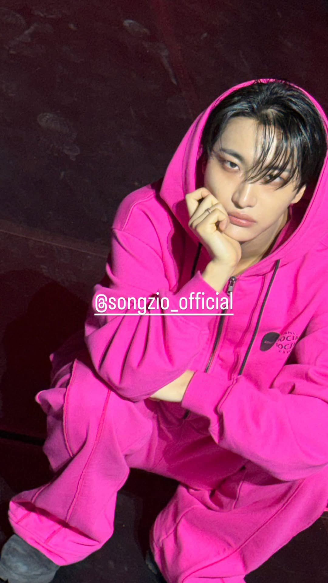 Recent activity shot of Seonghwa (ATEEZ)
