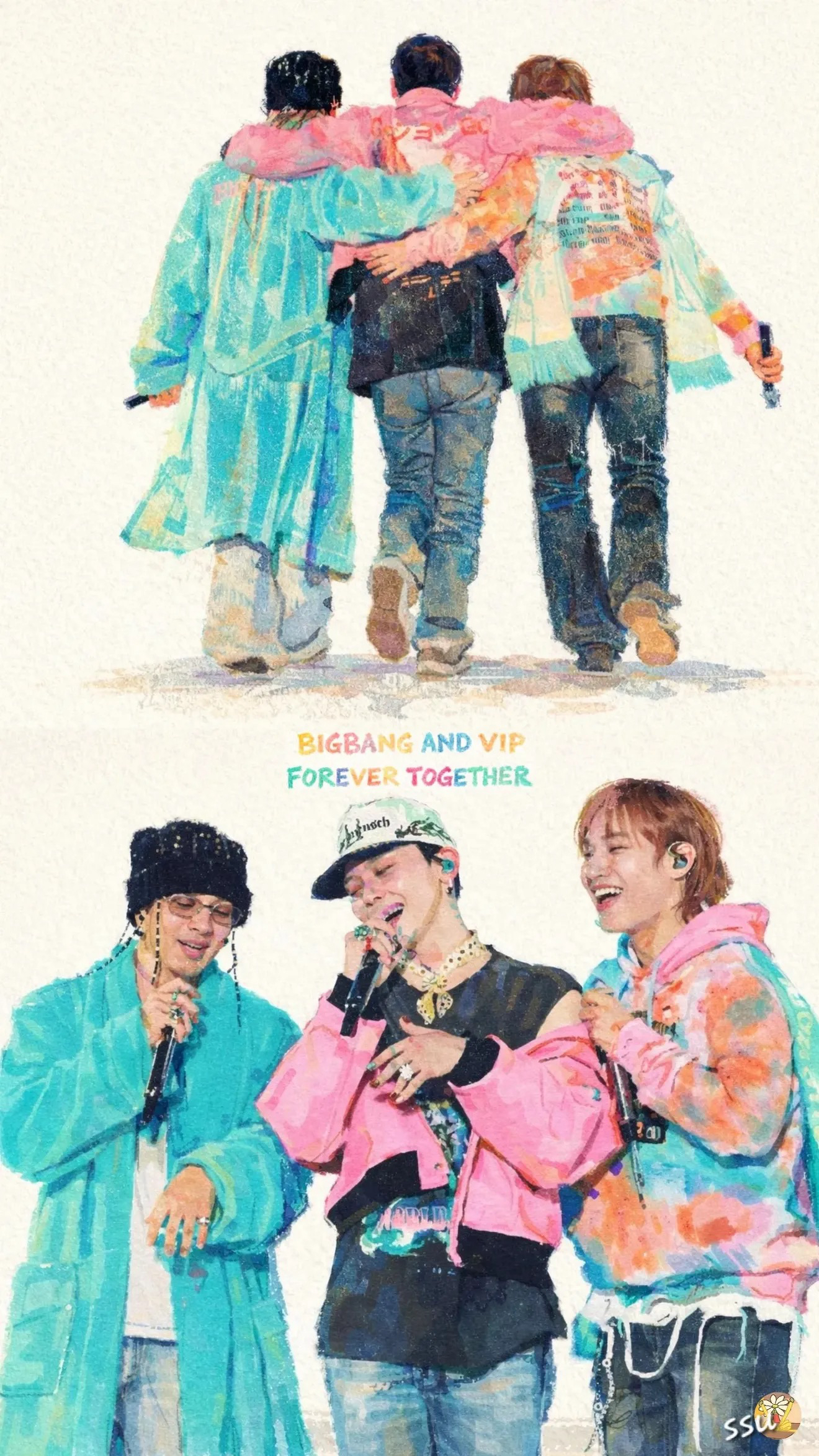Fan-made special wallpaper for BIGBANG