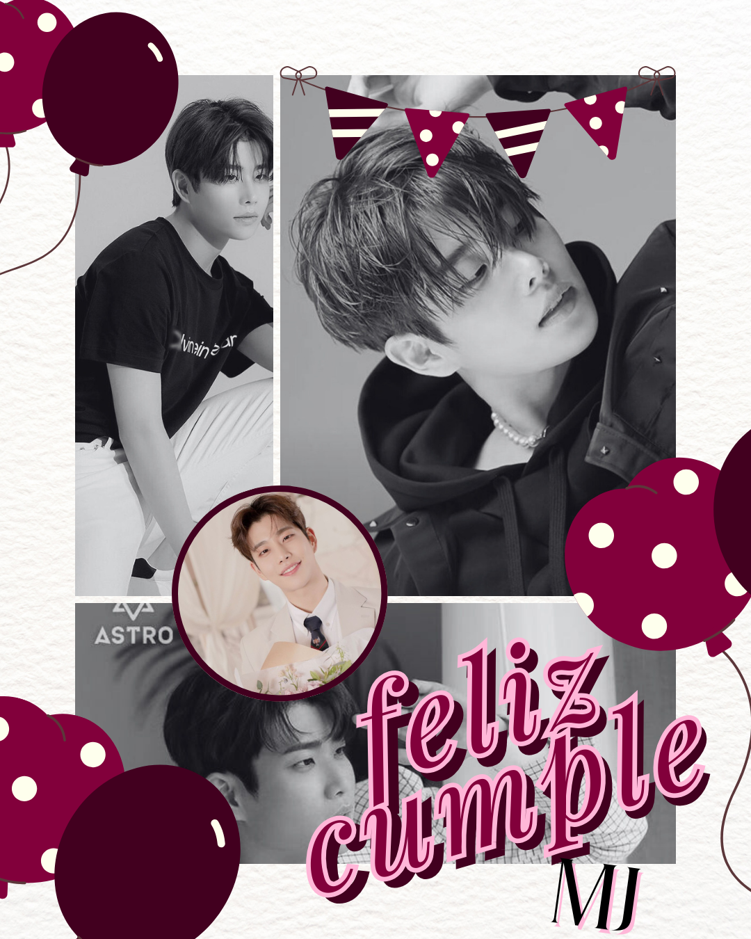 A moment captured by MJ (ASTRO)'s fan