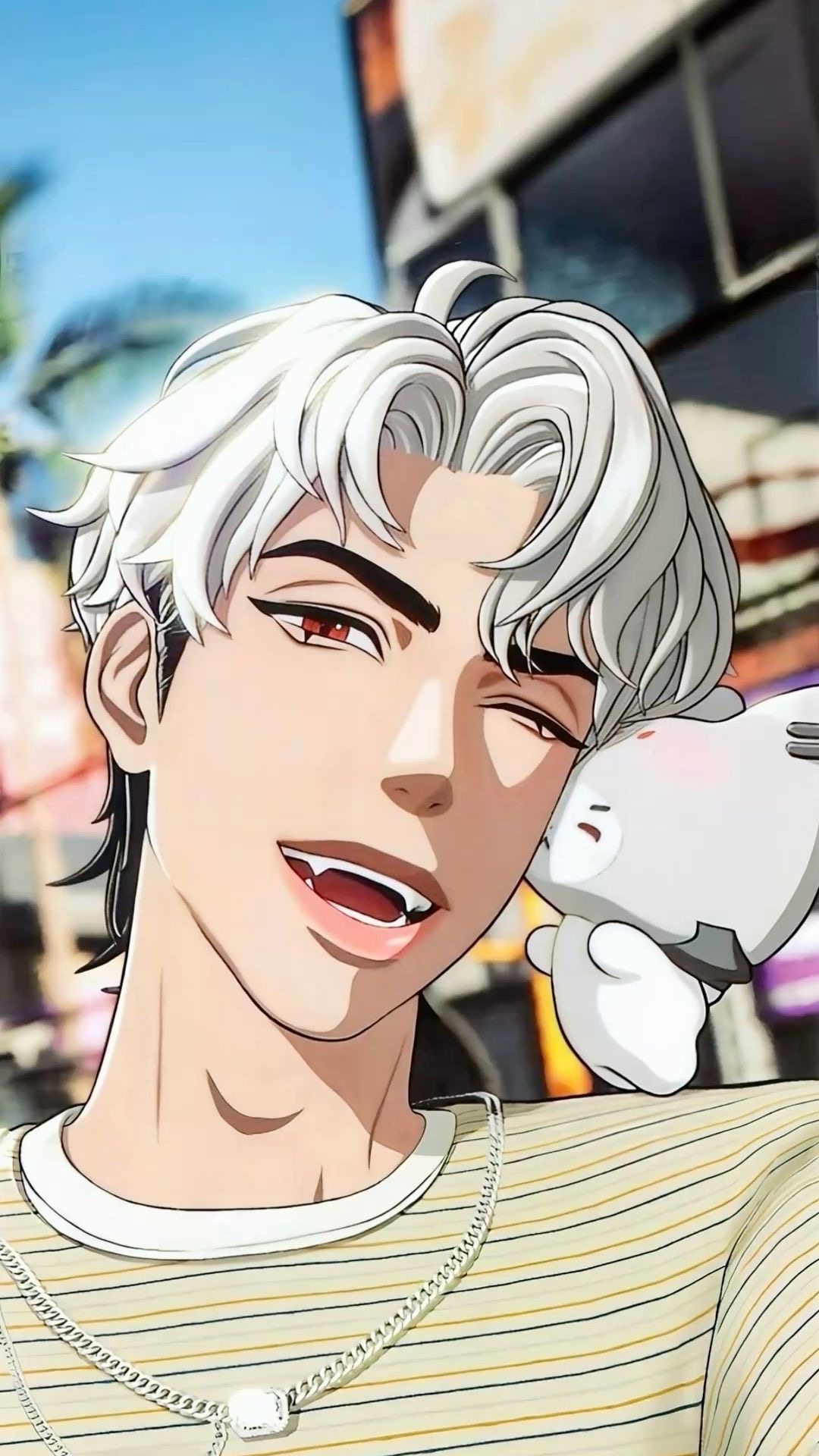 A moment captured by Eunho (PLAVE)'s fan