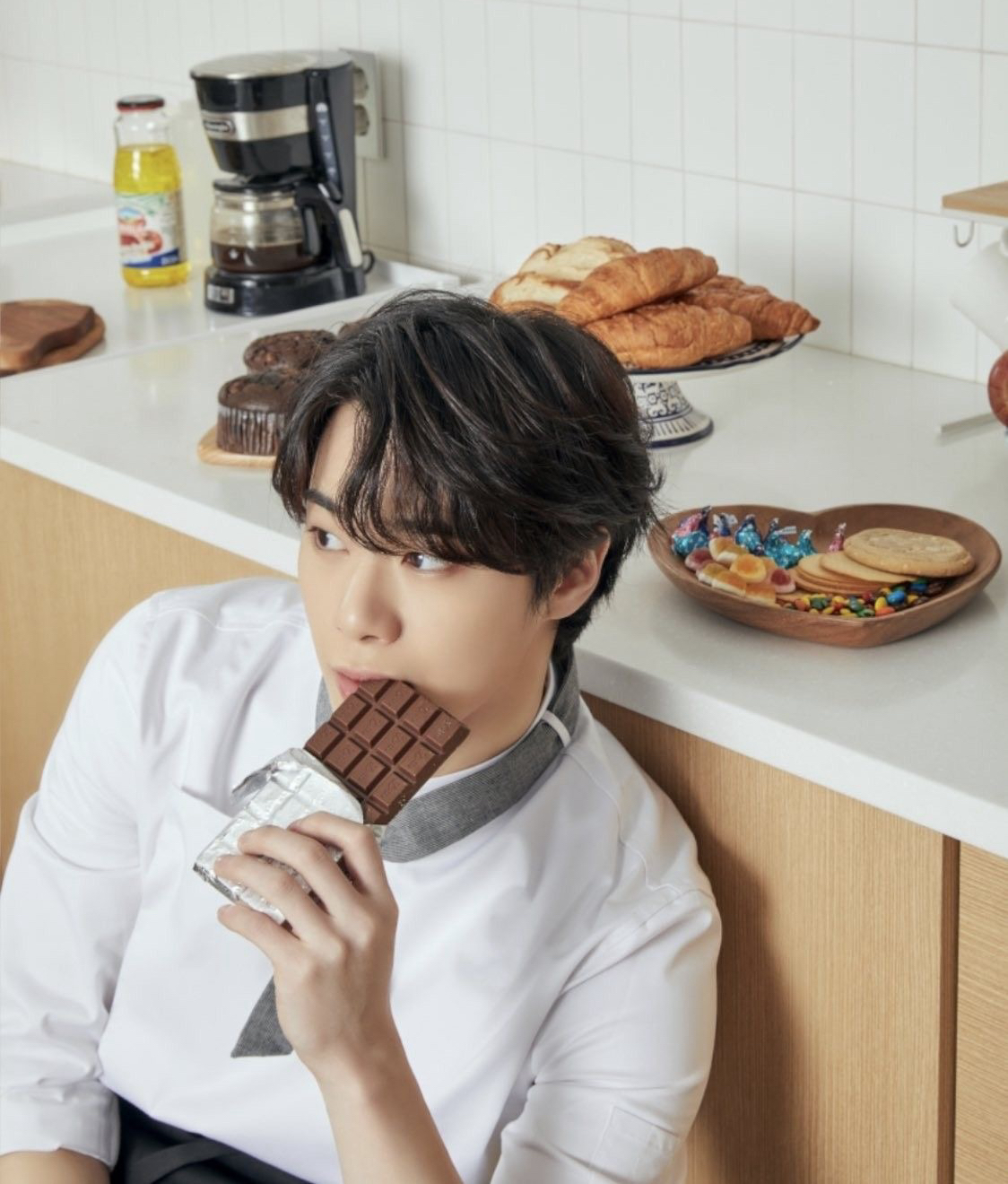 Recent activity shot of Moonbin (ASTRO)