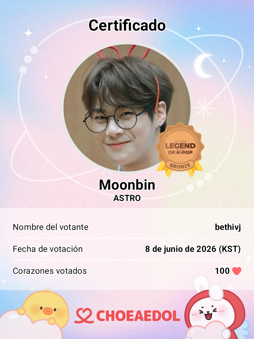 Latest photo of Moonbin (ASTRO)