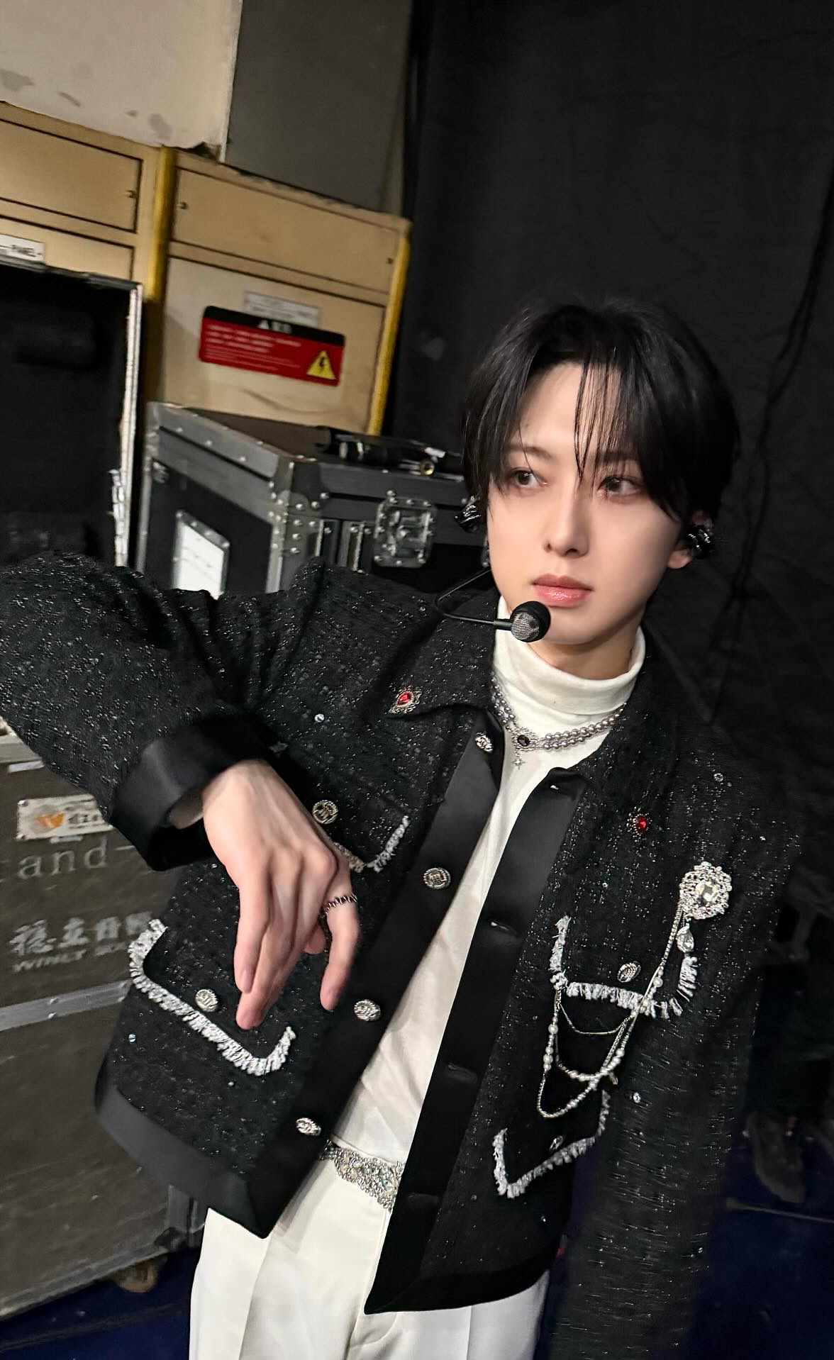 A moment captured by Fuma (&TEAM)'s fan