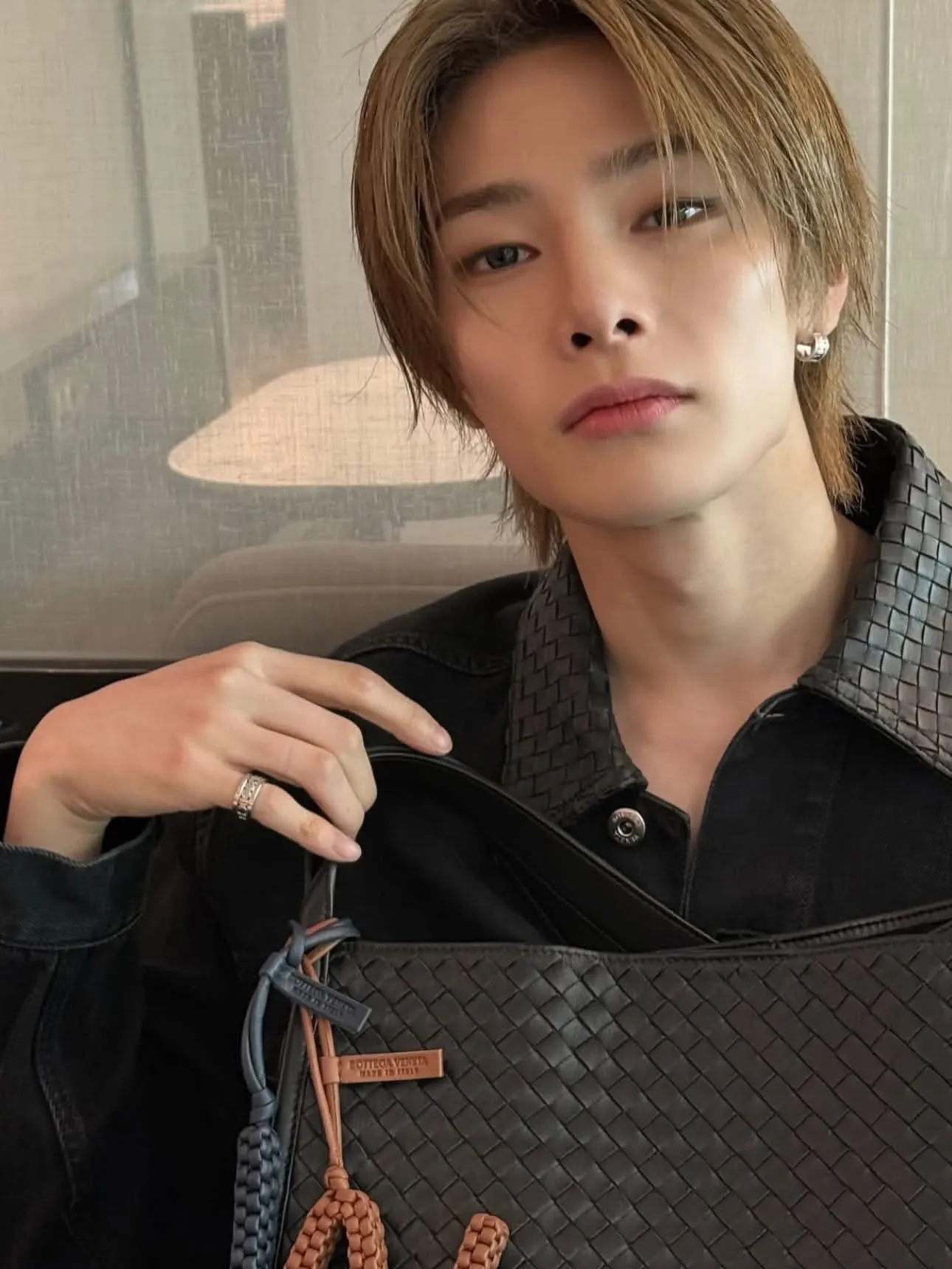 A moment captured by I.N (Stray Kids)'s fan