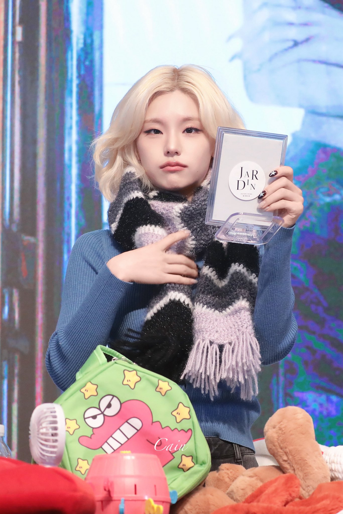 A moment captured by Yeji (ITZY)'s fan