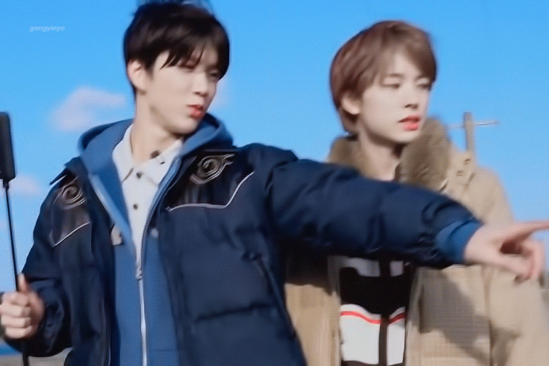 A moment captured by NCT WISH's fan