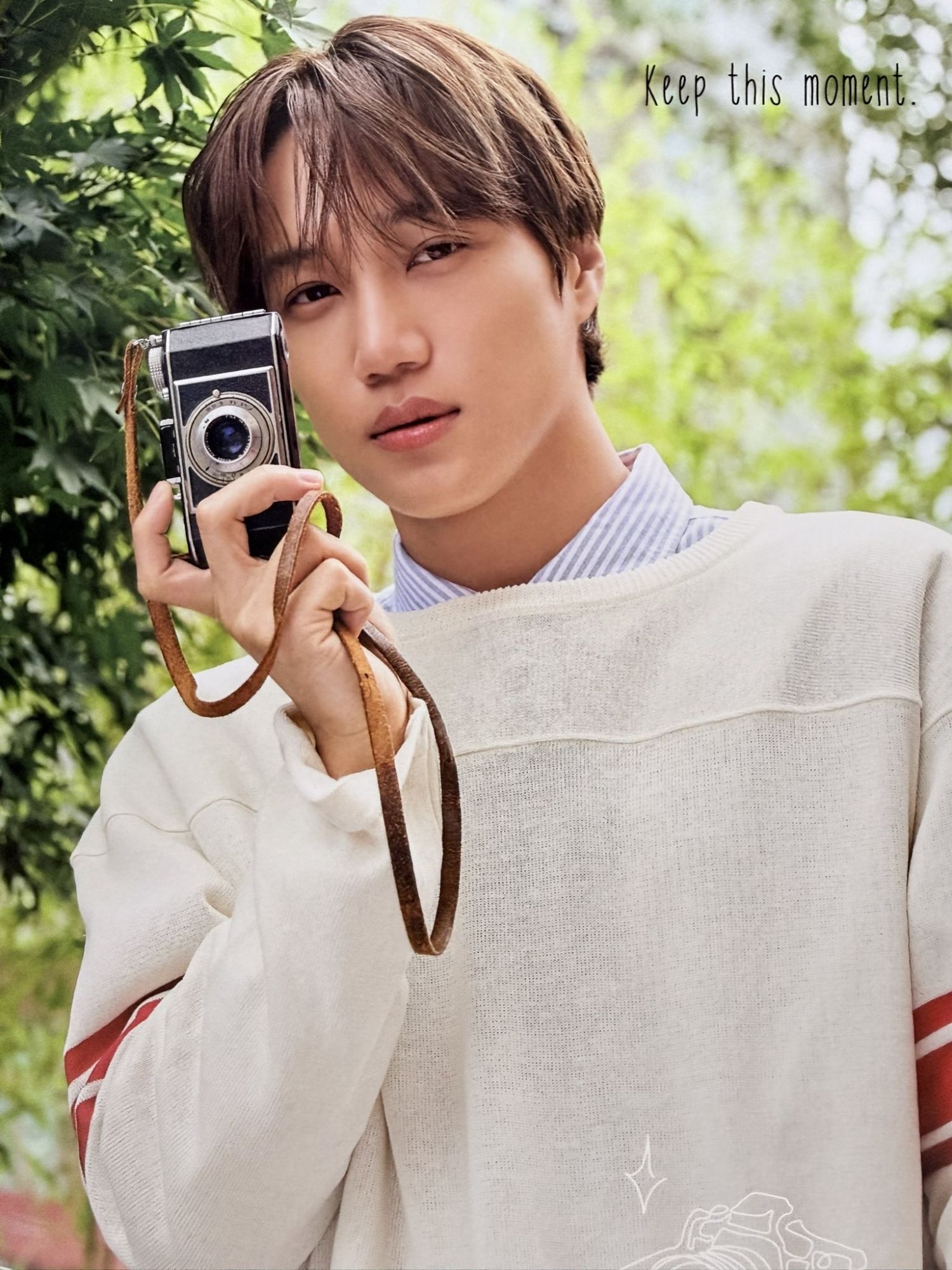 Behind-the-scenes cut of Kai (EXO)