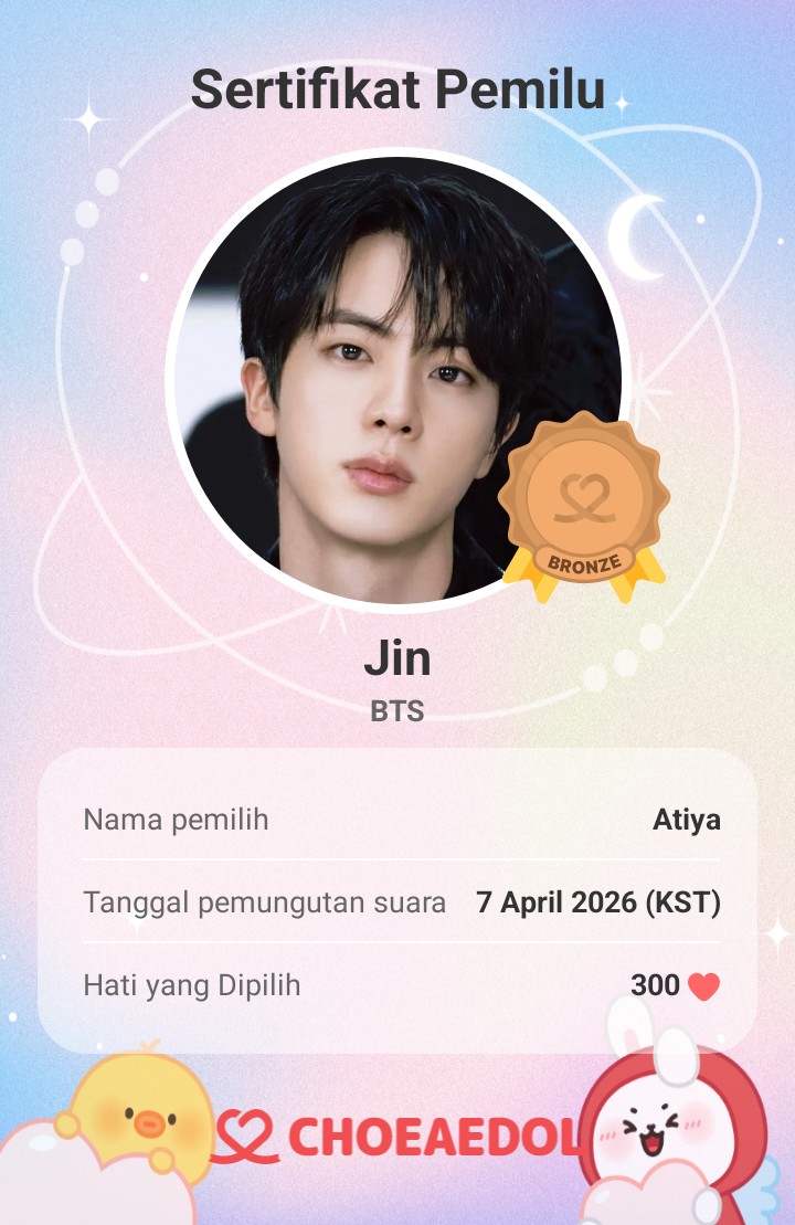 Behind-the-scenes cut of Jin (BTS)