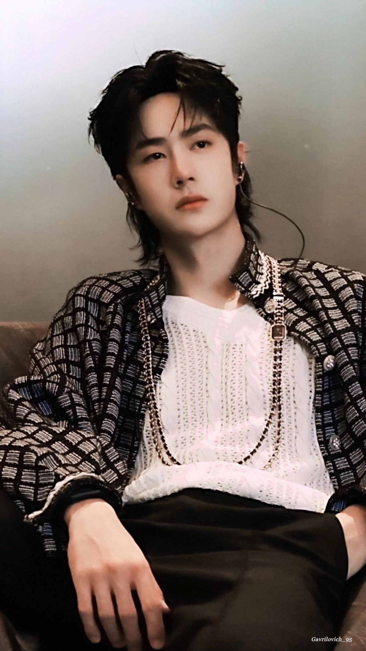 Recent activity shot of Wang Yibo