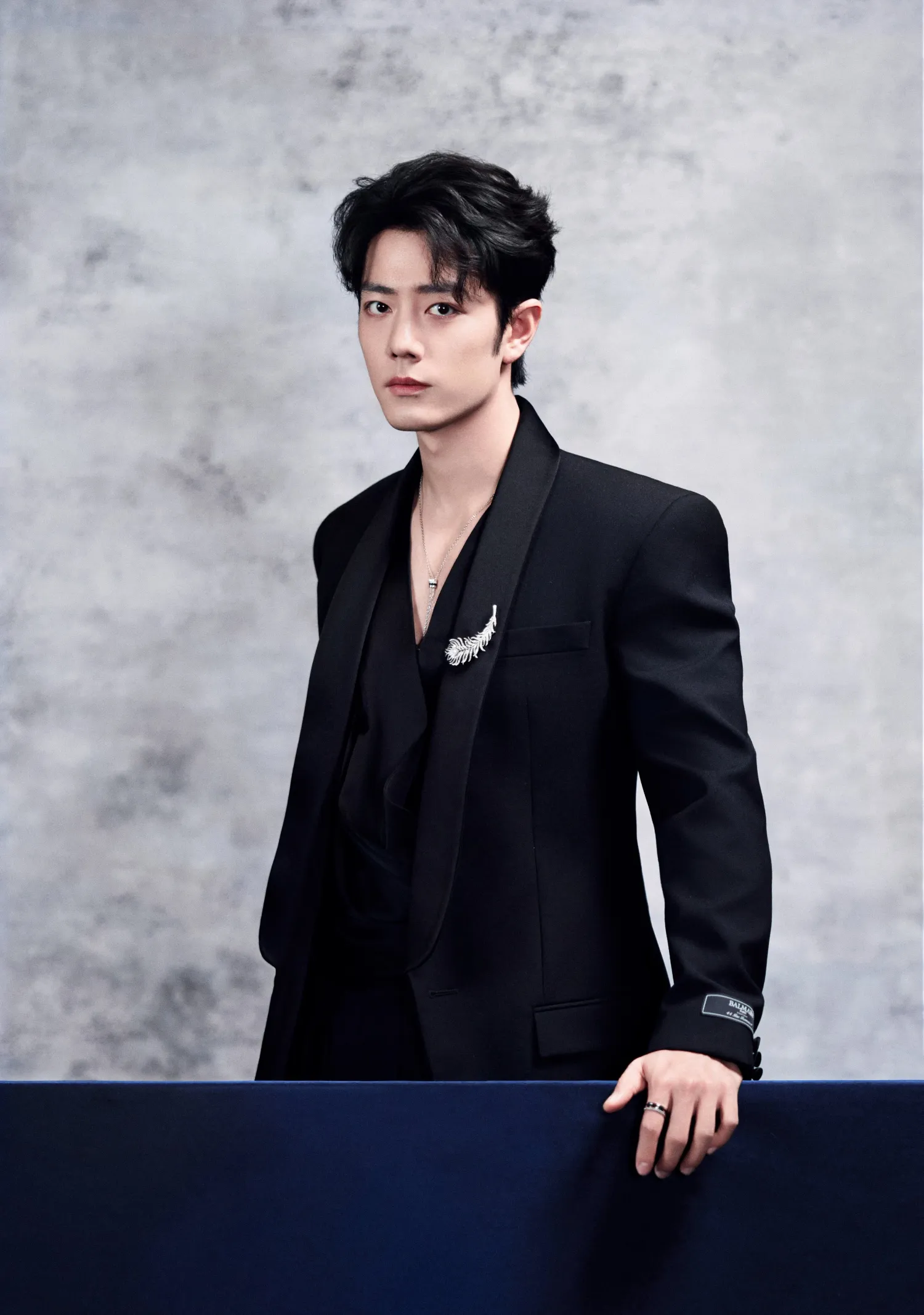 A moment captured by Xiao Zhan's fan