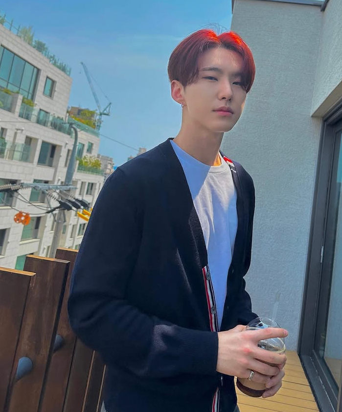 Recent activity shot of Hoshi (SEVENTEEN)