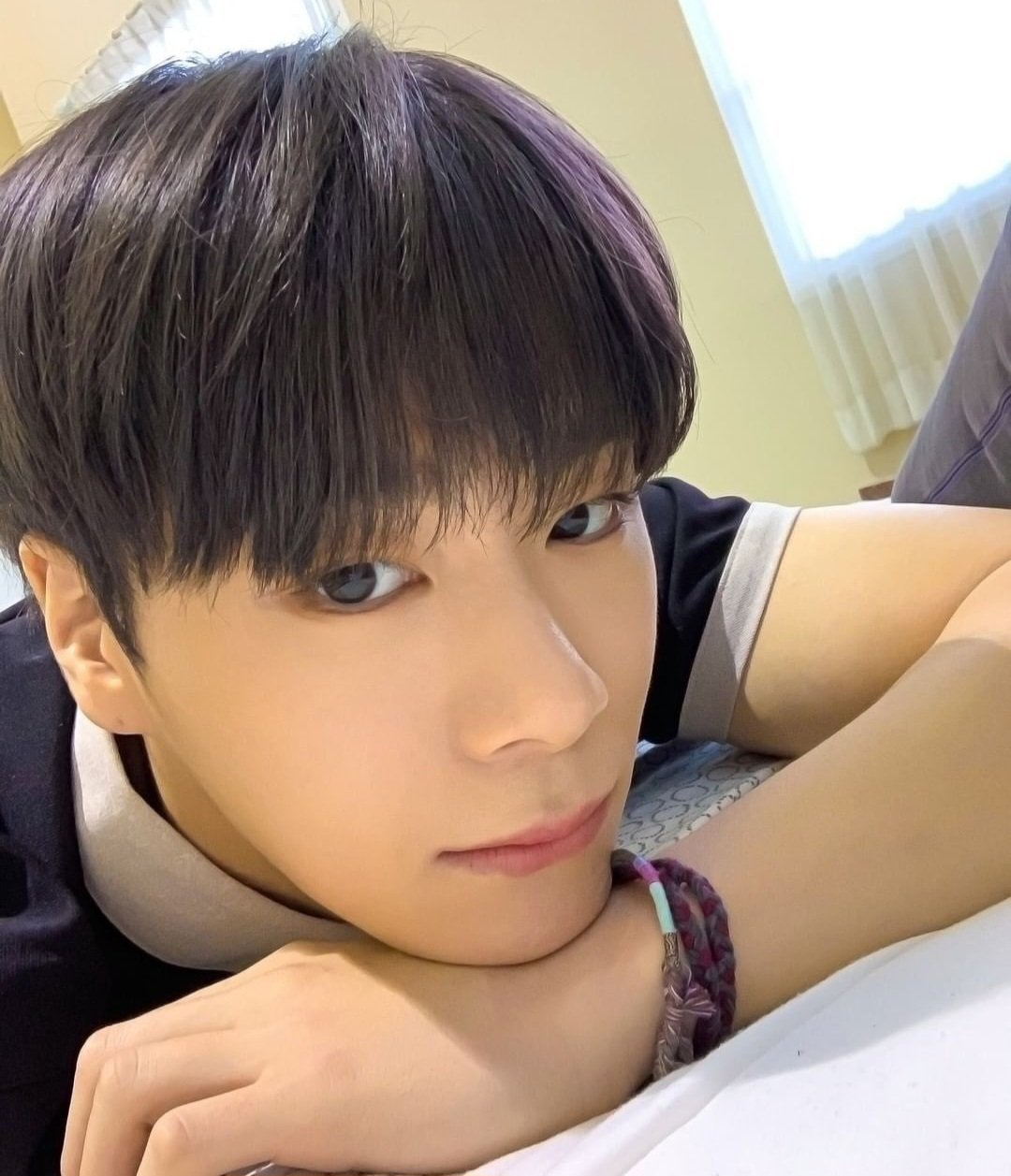 Recent activity shot of Moonbin (ASTRO)