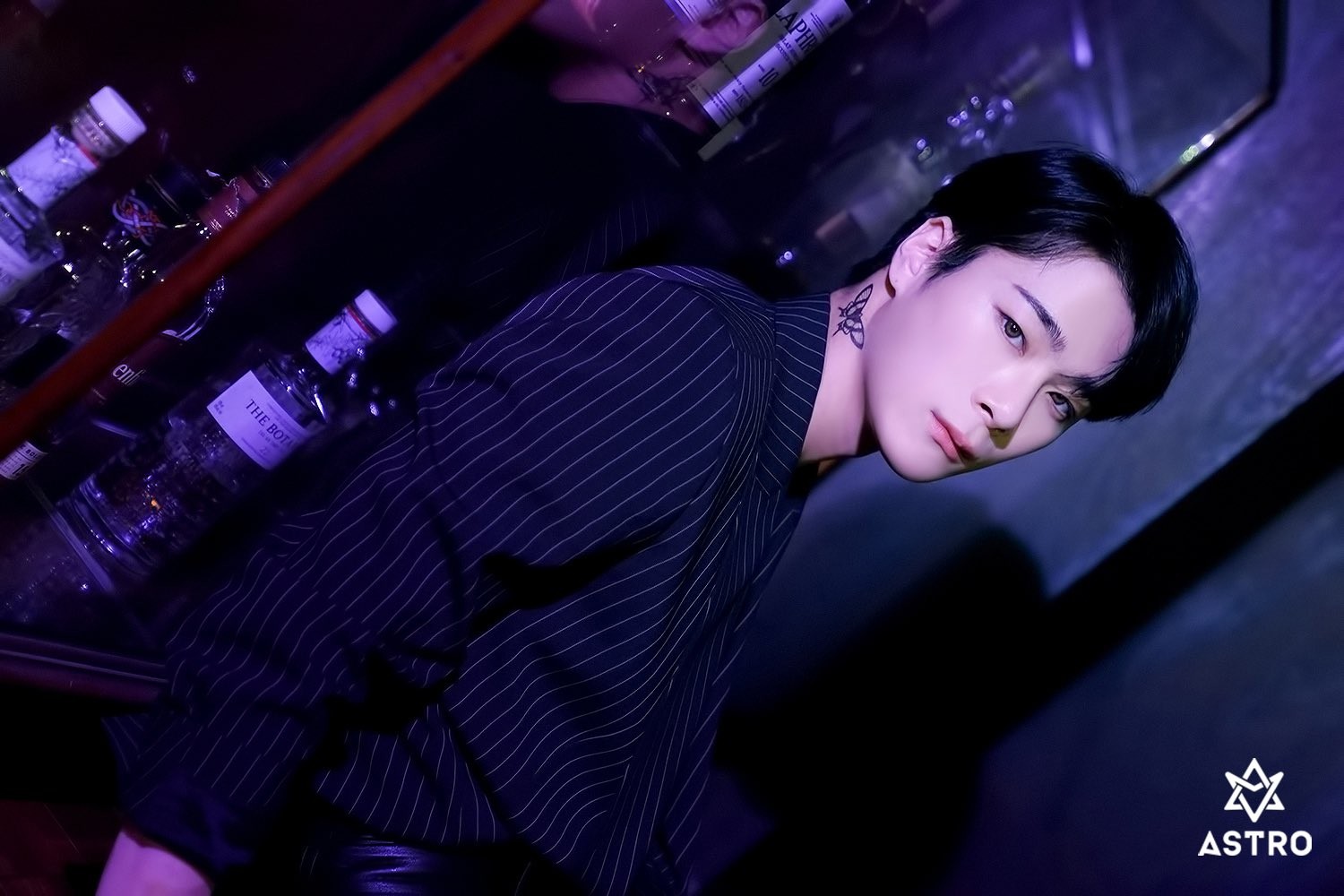 A moment captured by Moonbin (ASTRO)'s fan