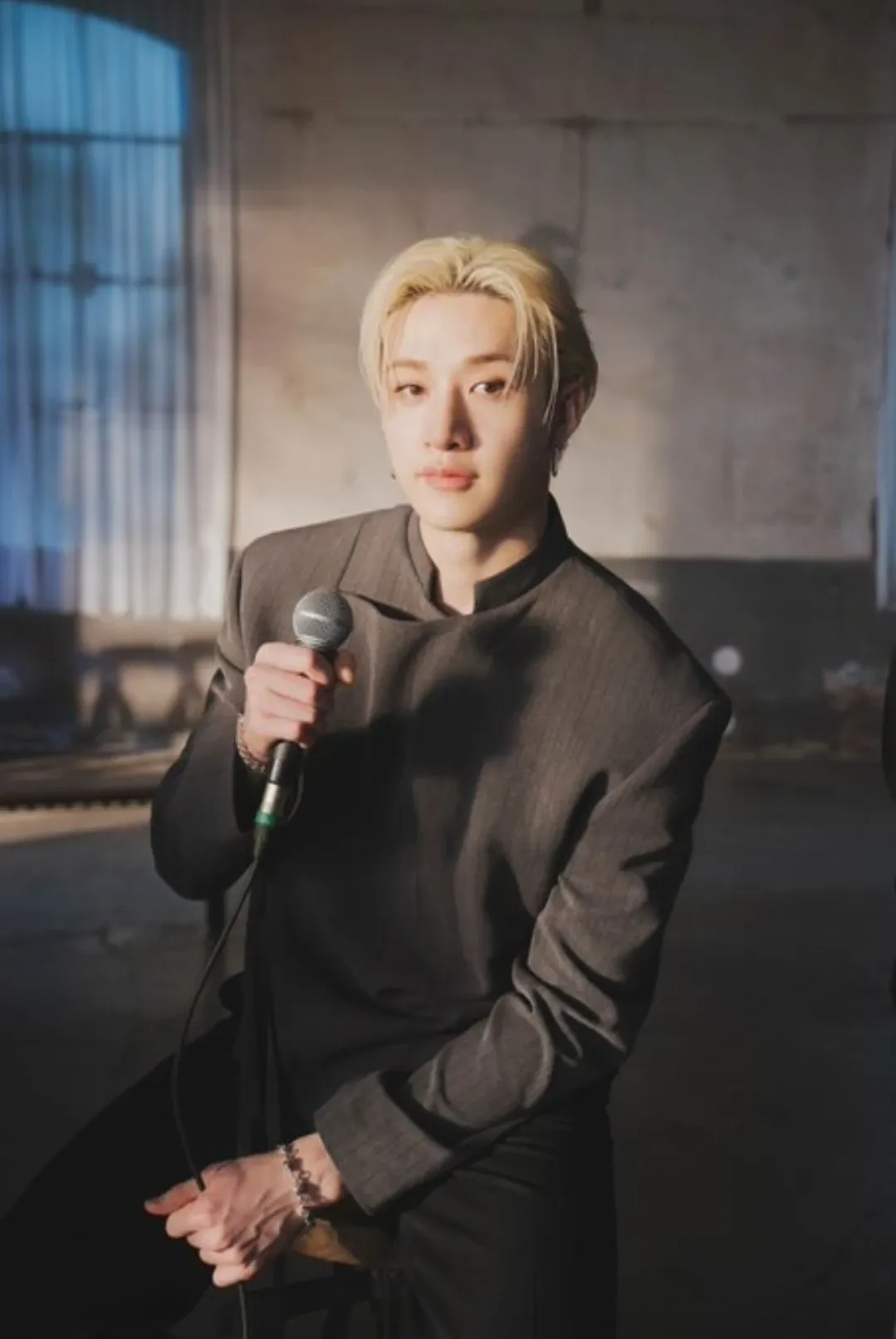Behind-the-scenes cut of Bang Chan (Stray Kids)
