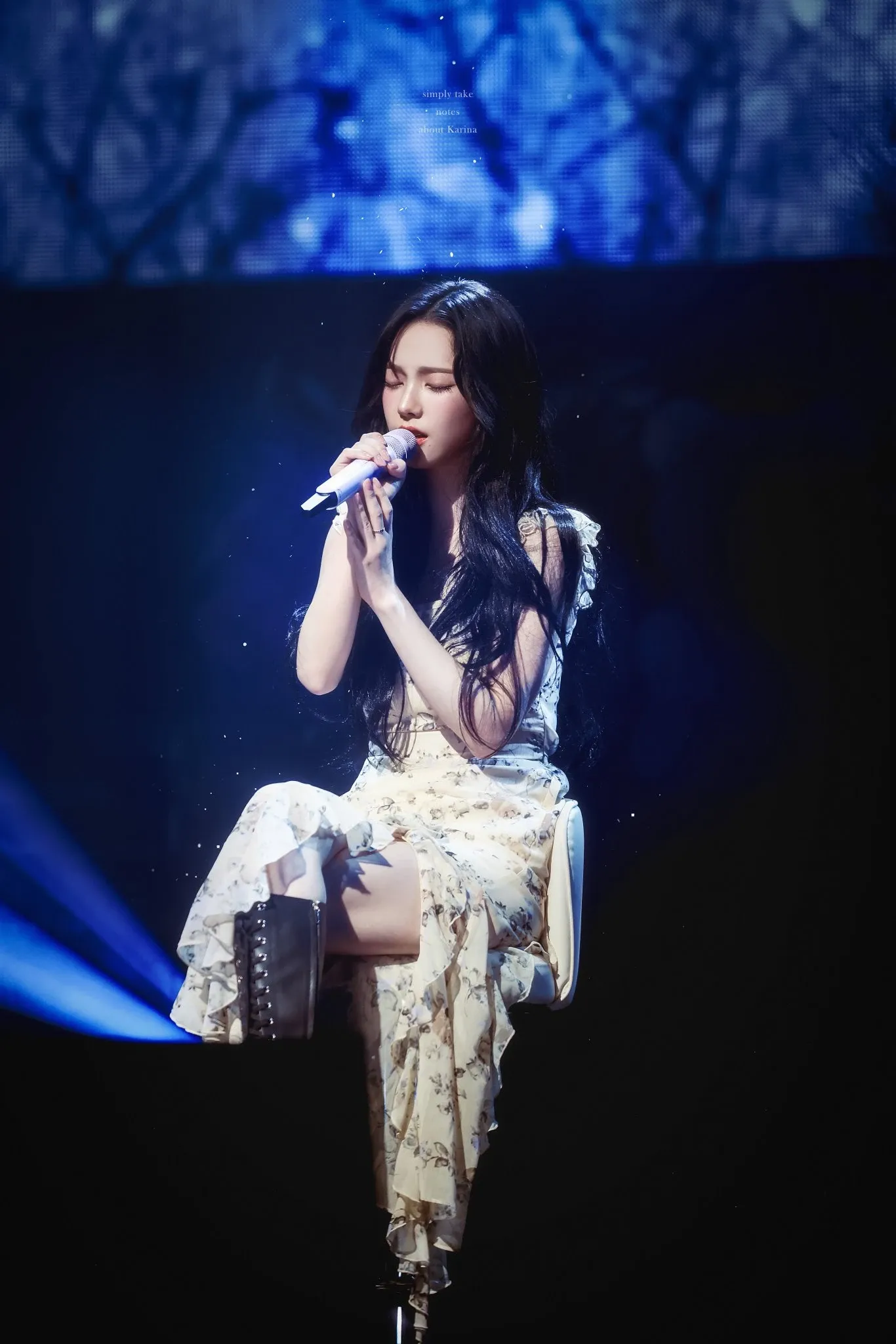 Karina (aespa)粉丝拍下的瞬间