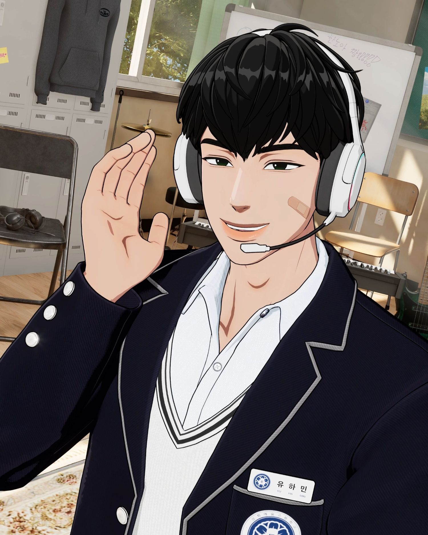 A moment captured by Hamin (PLAVE)'s fan