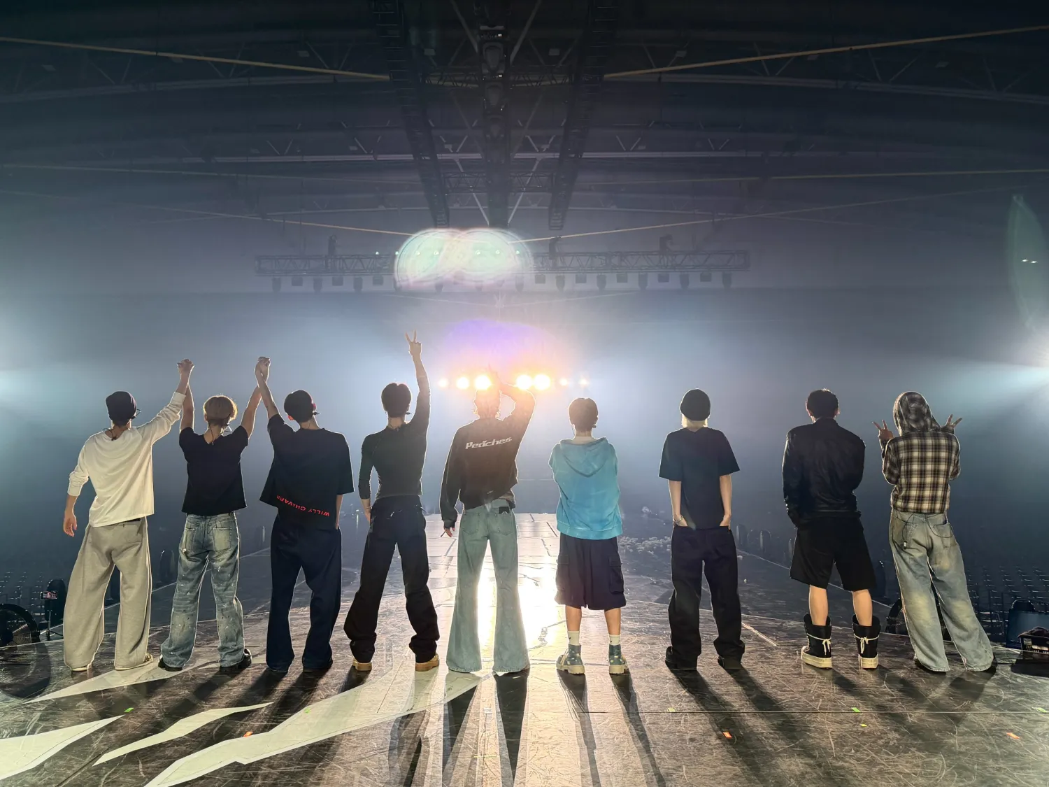 A moment captured by Yuma (&TEAM)'s fan