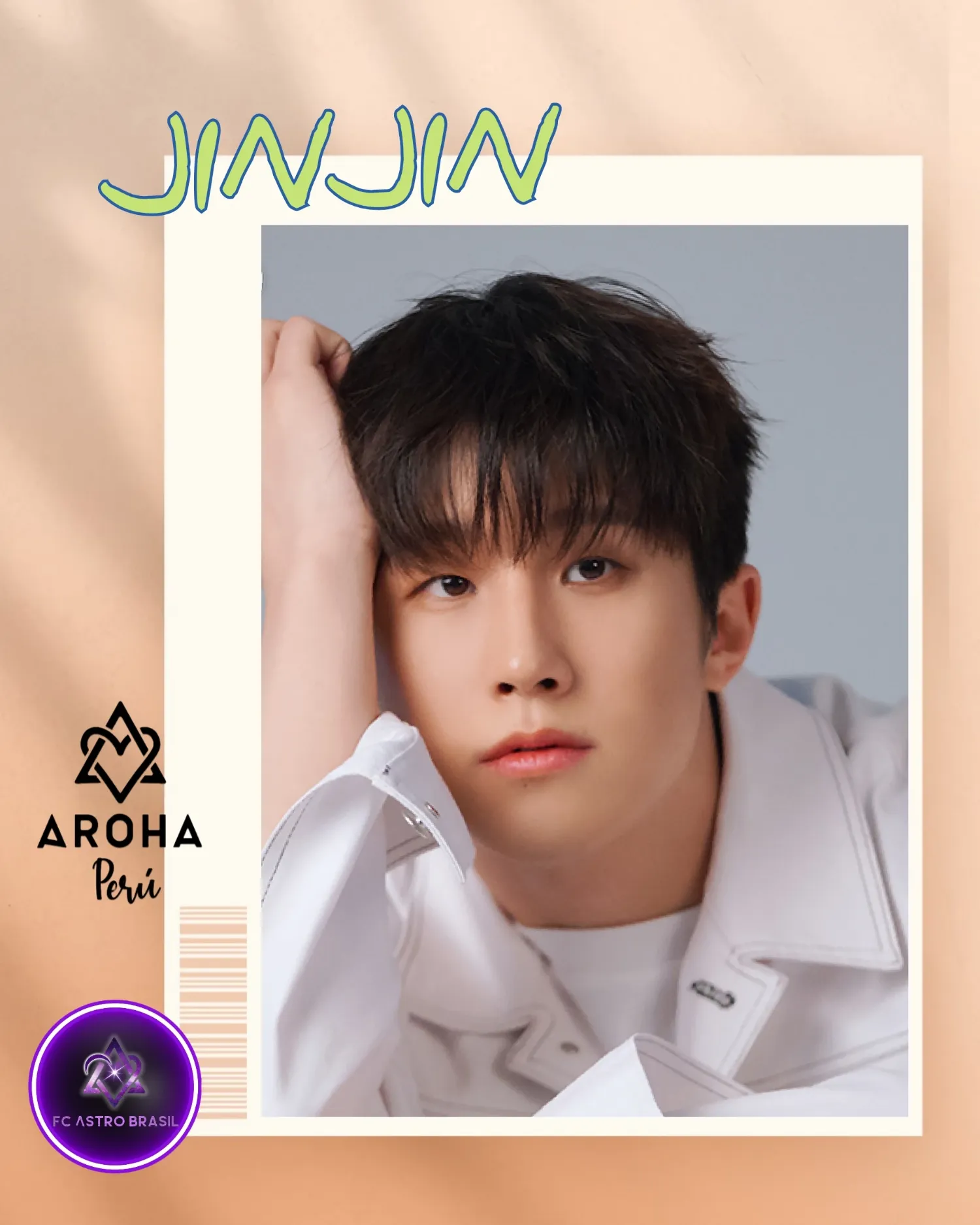 A moment captured by Jinjin (ASTRO)'s fan