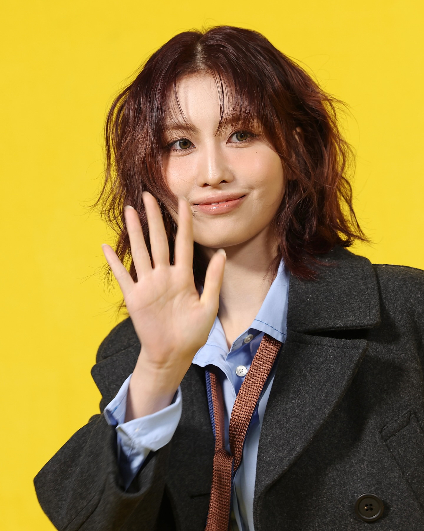 モモ (TWICE)の舞台裏ショット