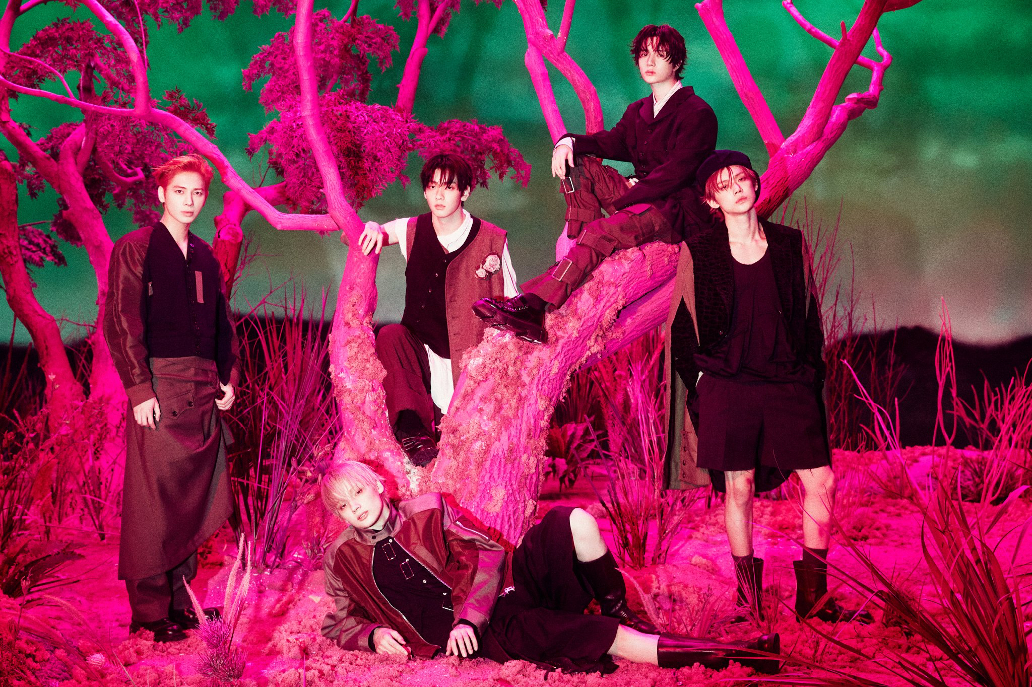 Momen yang diabadikan oleh penggemar TOMORROW X TOGETHER