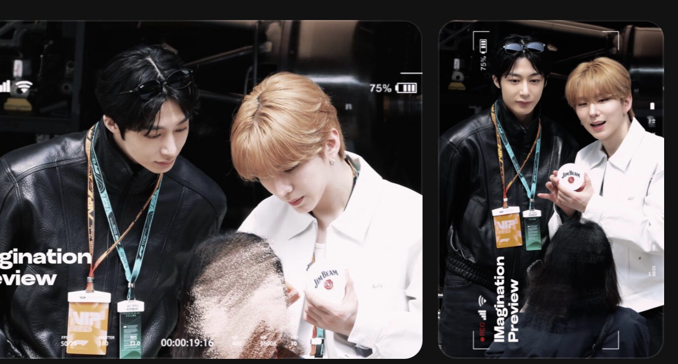 Momen yang diabadikan oleh penggemar Kihyun (MONSTA X)