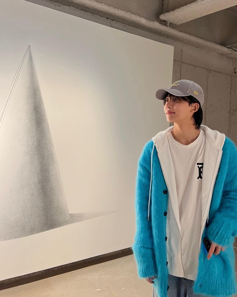 A moment captured by Jeonghan (SEVENTEEN)'s fan