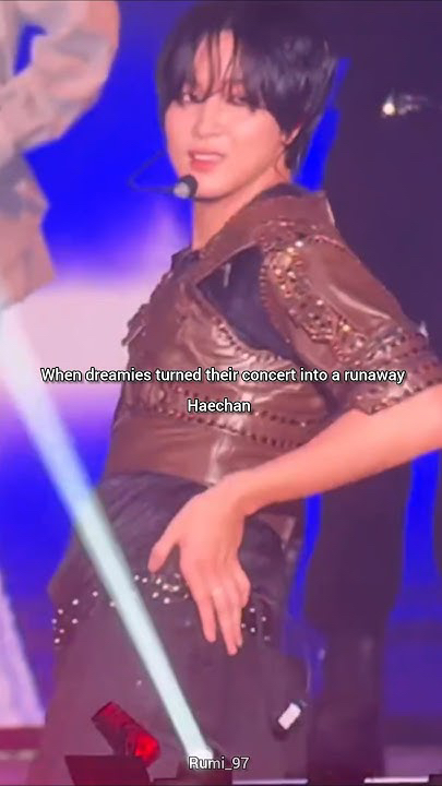 A moment captured by NCT DREAM's fan