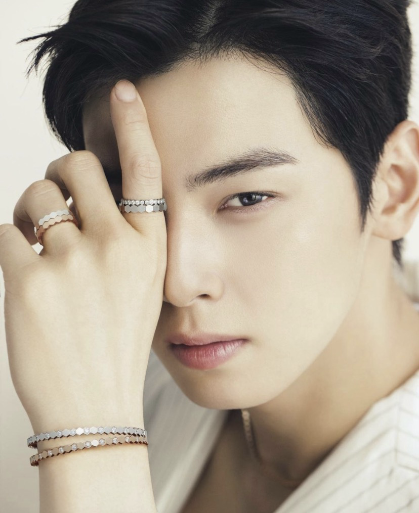 A moment captured by Eunwoo (ASTRO)'s fan