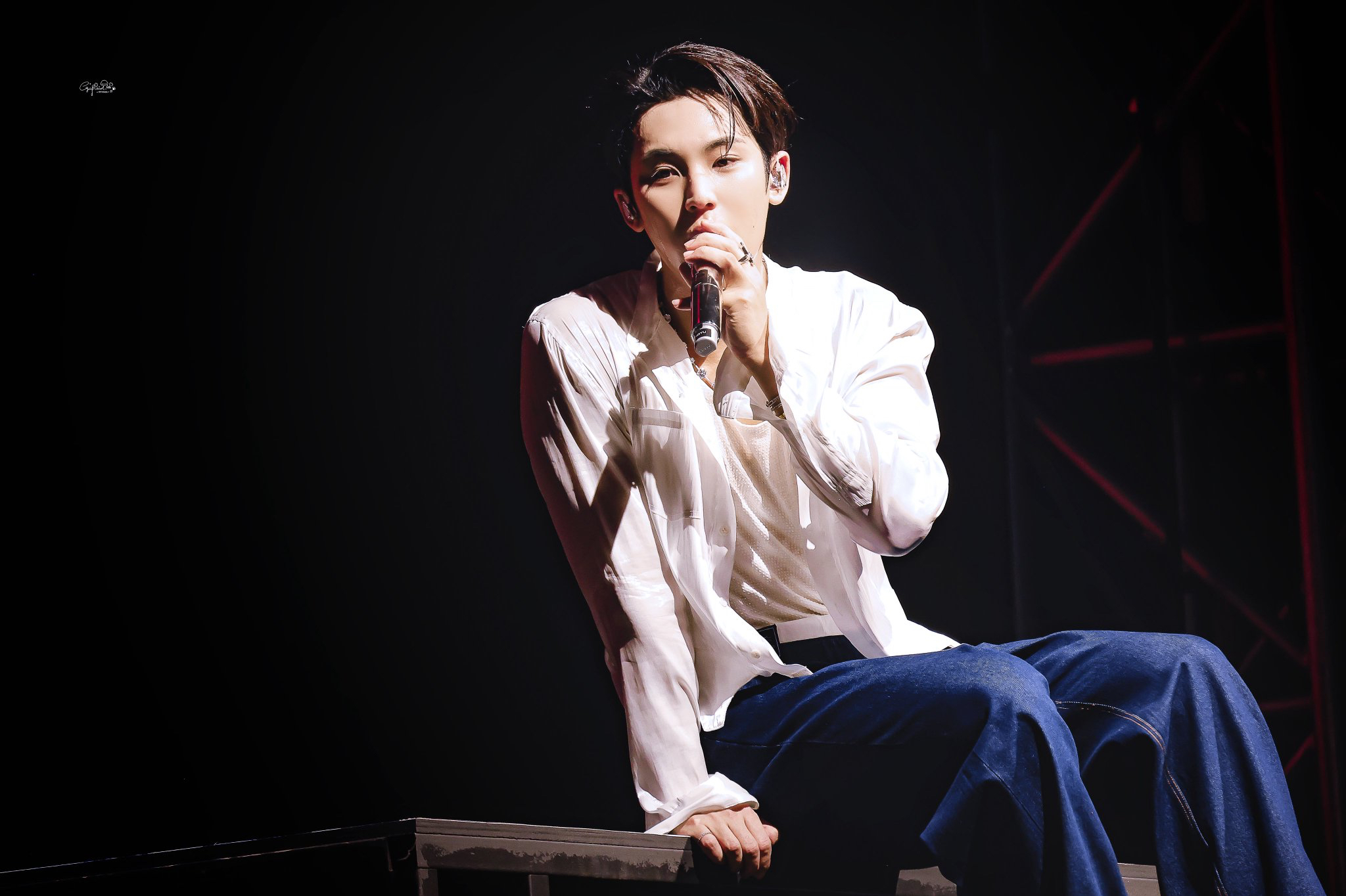 Recent activity shot of Mingyu (SEVENTEEN)