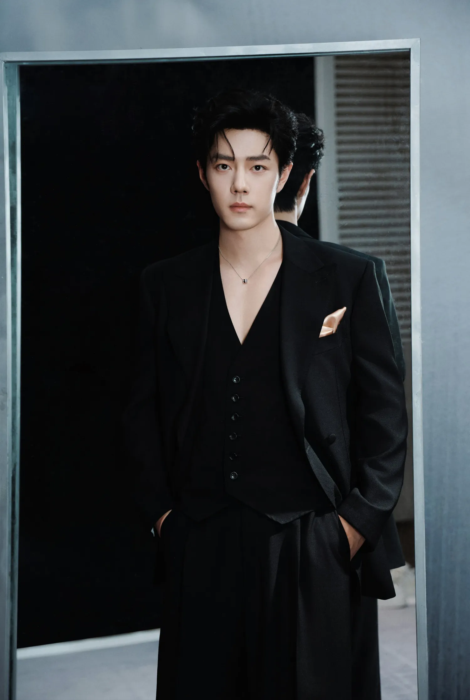 Recent activity shot of Xiao Zhan