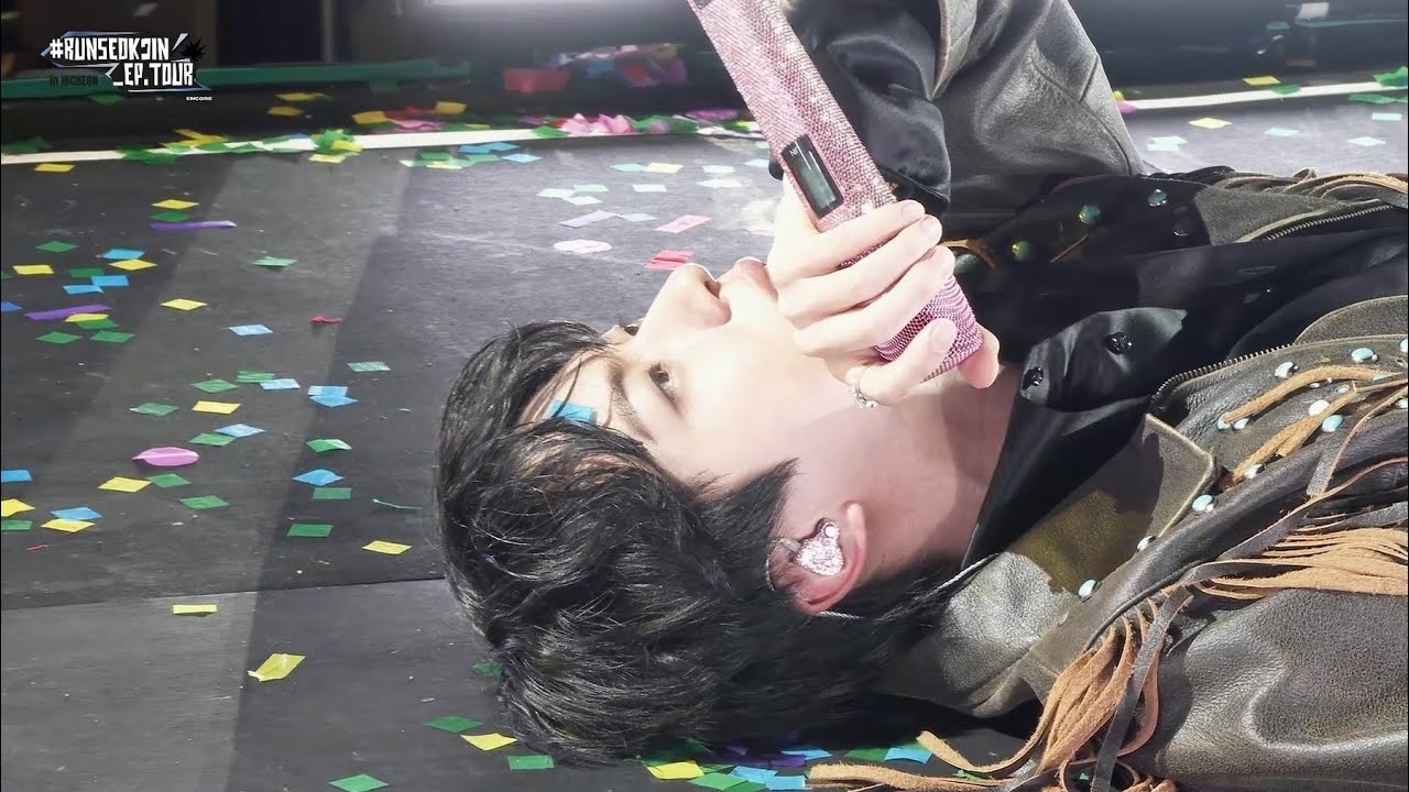 Recent activity shot of Jin (BTS)