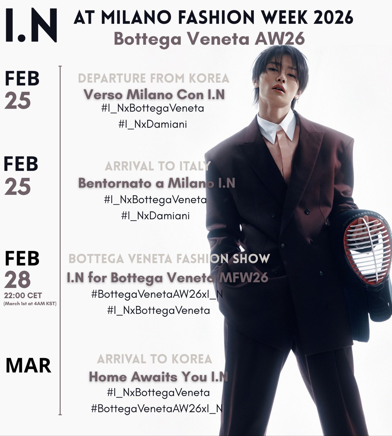 Latest photo of I.N (Stray Kids)