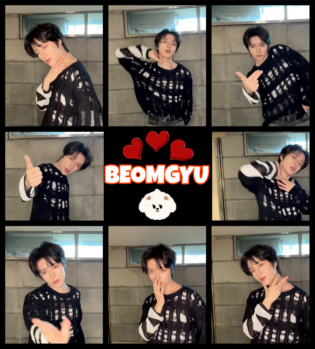 A moment captured by Beomgyu (TOMORROW X TOGETHER)'s fan